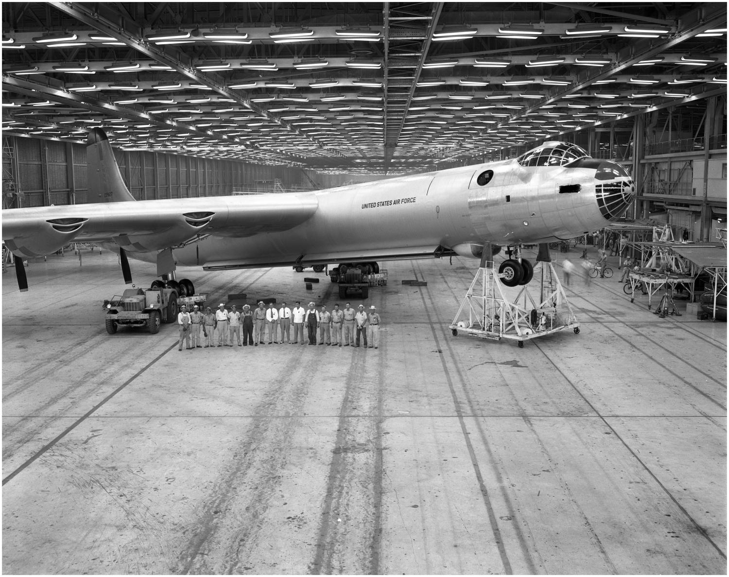 Peacemakers in Peace: The Final Surviving Examples of the Convair B-36 Peacemaker 51 Convair B 36J 10 CF 52 2827 the last Peacemaker comes to the end of the assembly line at Fort Worth large