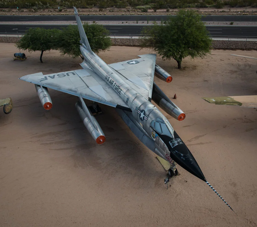 Today in Aviation History: The Convair B-58 Hustler Enters Service 13 Convair B 58A Hustler Pima Museum