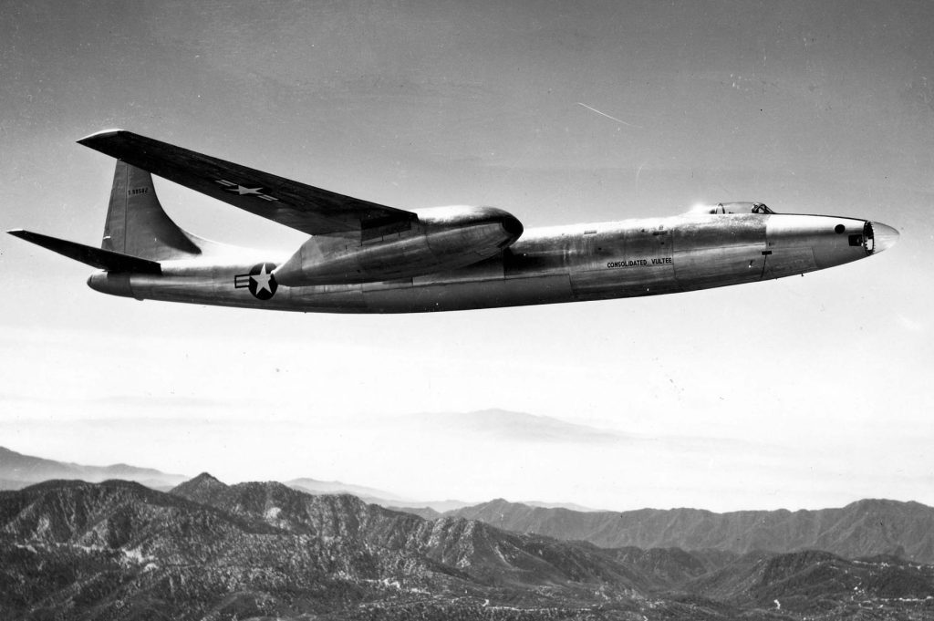 Grounded Dreams: The Forward-Swept Ambition of the Convair XB-53 14 Convair XB 46 in flight 061023 F 1234S 023