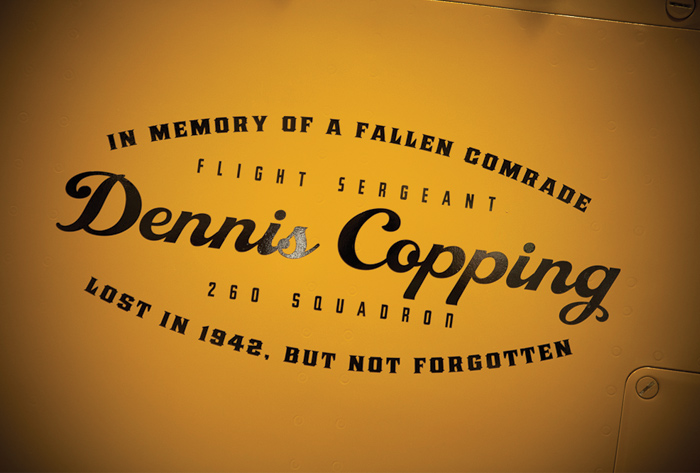 Desert War Kittyhawk Unveiled in Egypt 39 Copping2 1