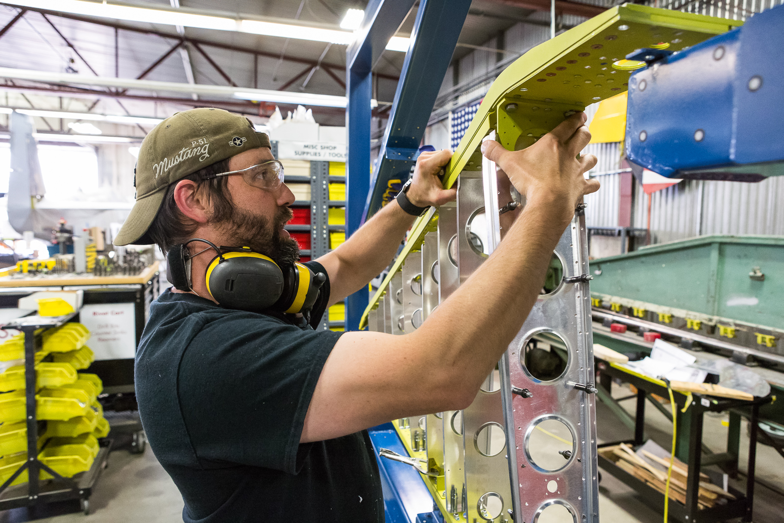 Texas Flying Legends Museum – P-47D Restoration Update – Mar/Apr 2018 30 Copy of 0C6H9228