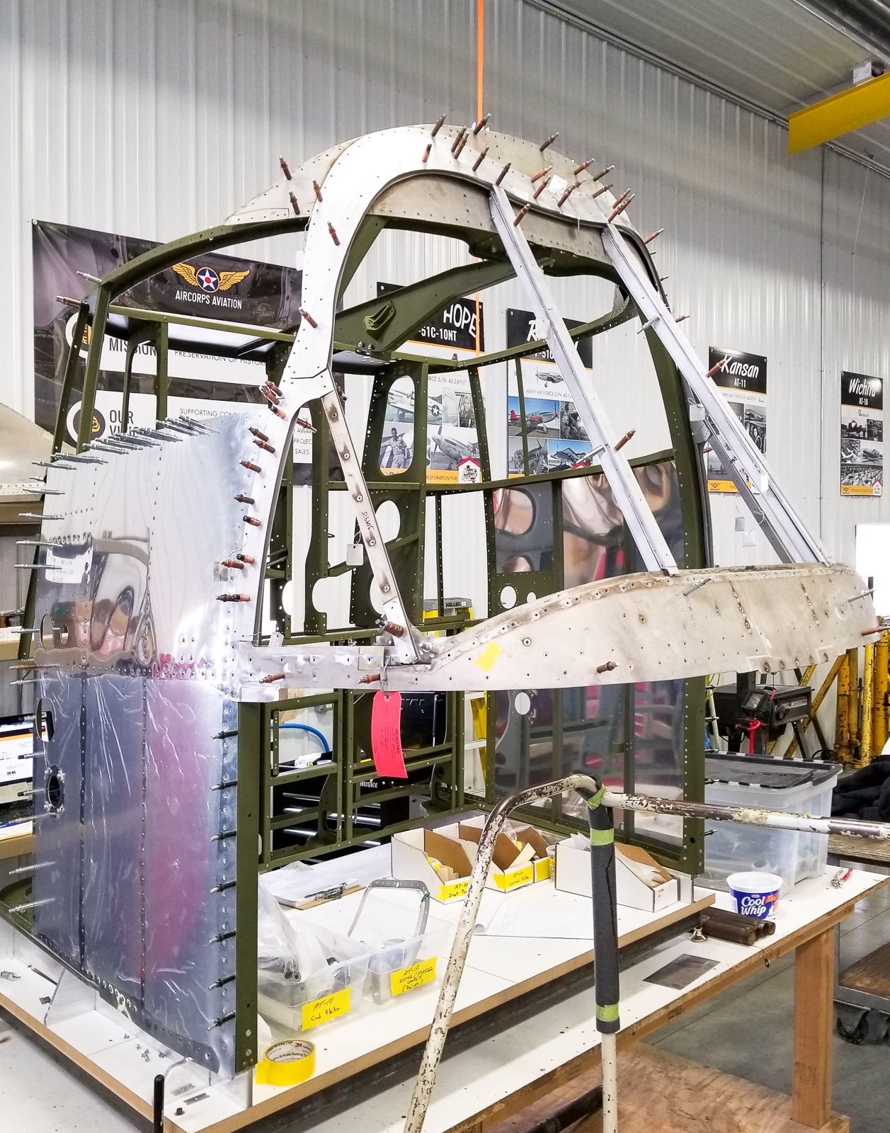 Cadet Air Corps Museum AT-10 Restoration - Summer 2018 10 Copy of 20180319 150012 Edit