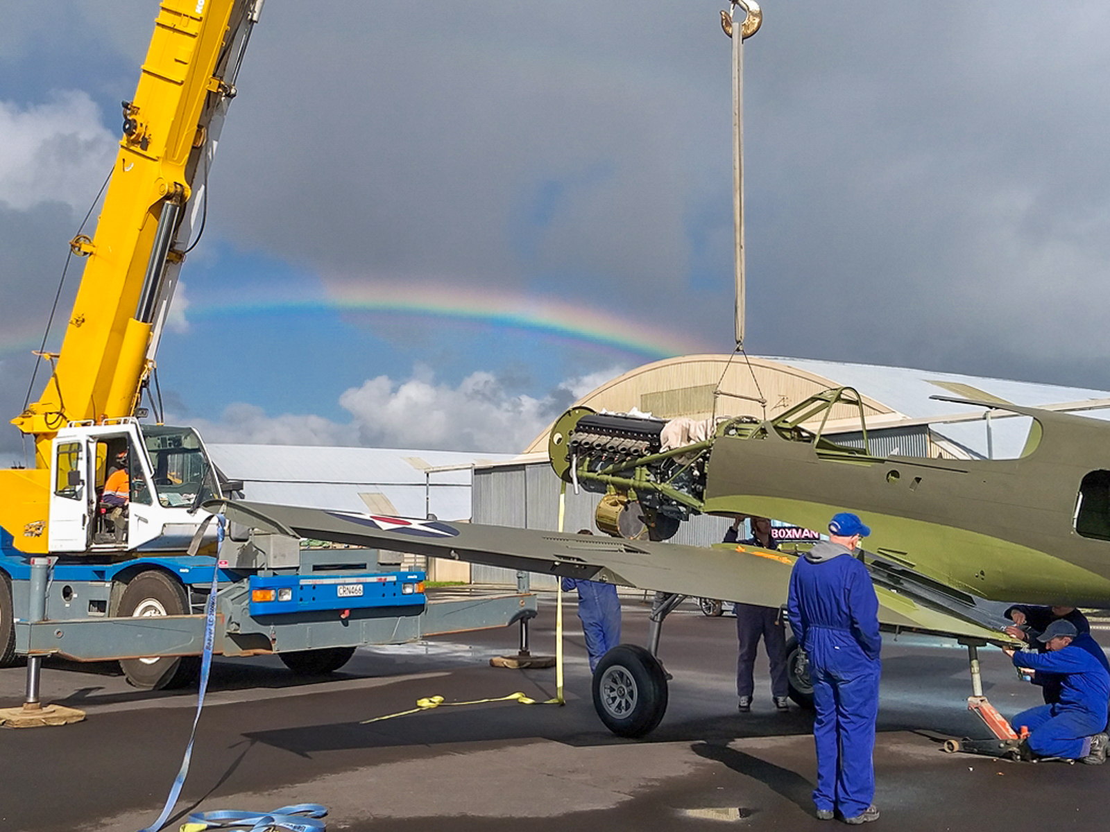 Pioneer Aero's Curtiss P-40E Restoration Update 13 Copy of 20200609 120706