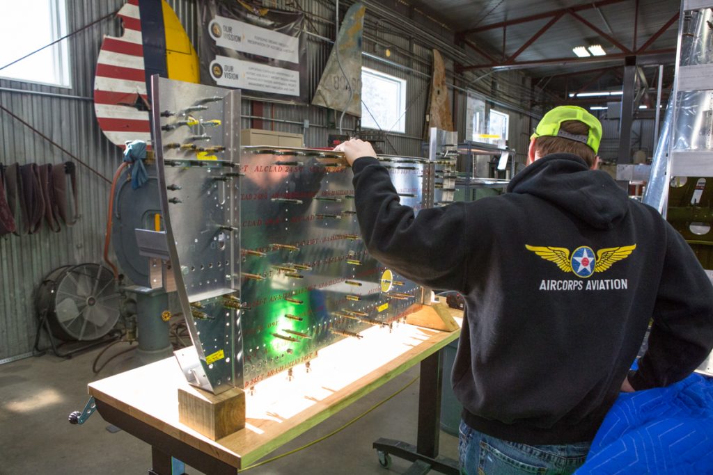 Texas Flying Legends Museum – P-47D Restoration Update – Jan/Feb 2018 14 Copy of IMG 7088