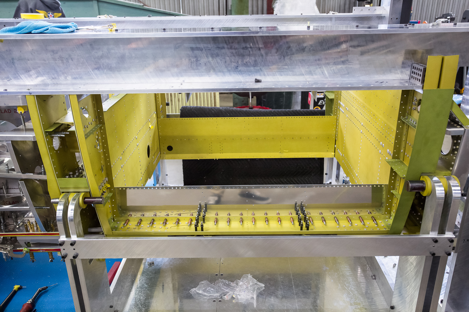 Texas Flying Legends Museum – P-47D Restoration Update – Mar/Apr 2018 21 Copy of p47d avg 20180322 p1