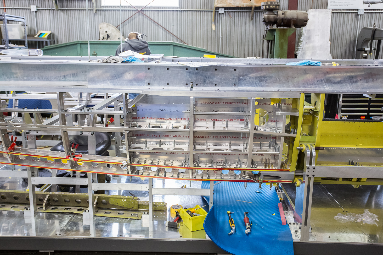 Texas Flying Legends Museum – P-47D Restoration Update – Mar/Apr 2018 22 Copy of p47d avg 20180322 p2