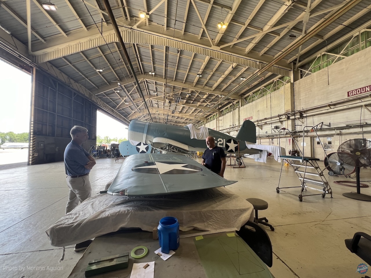 The National Naval Aviation Museum Birdcage Corsair Nears Completion 10 Corsair Birdcage Restoration 4648
