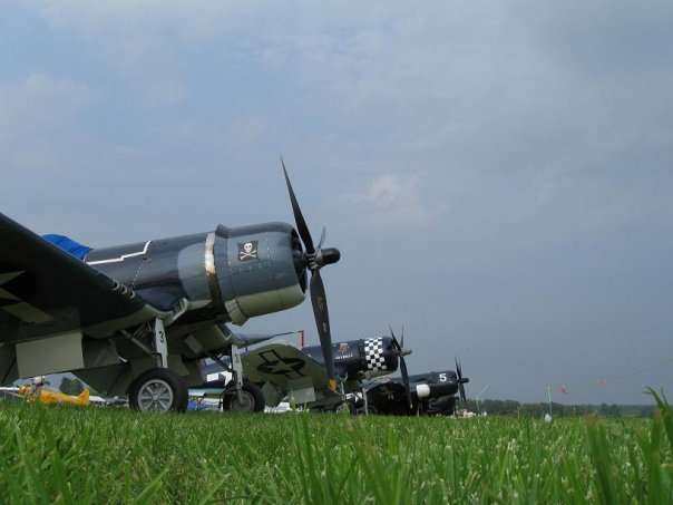 2025 Geneseo Airshow to Focus on Naval Aviation for 80th Anniversary of VJ Day 14 Corsairs by Austin Hancock