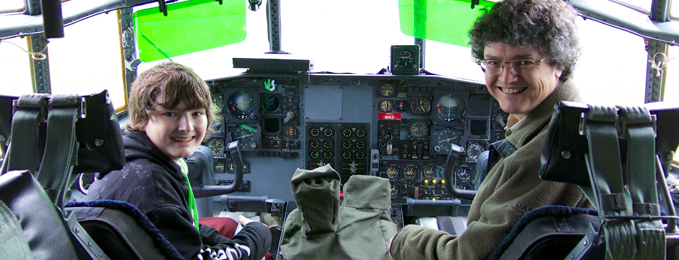 Climb on board the F-111 and VC10 at RAF Museum Cosford! 11 Cosford Cockpits 679X269