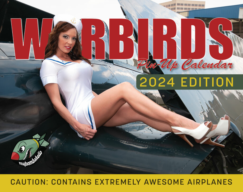 My Bombshells Warbird Calendar Now Under New Ownership - Continue The Legacy With a 2024 Edition 10 Cover Back V3 Page 1