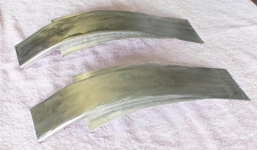 XP-82 Twin Mustang - November 2015 - Restoration Update 12 Another pair of the sixteen total lower cowling ribs. (photo via Tom Reilly)