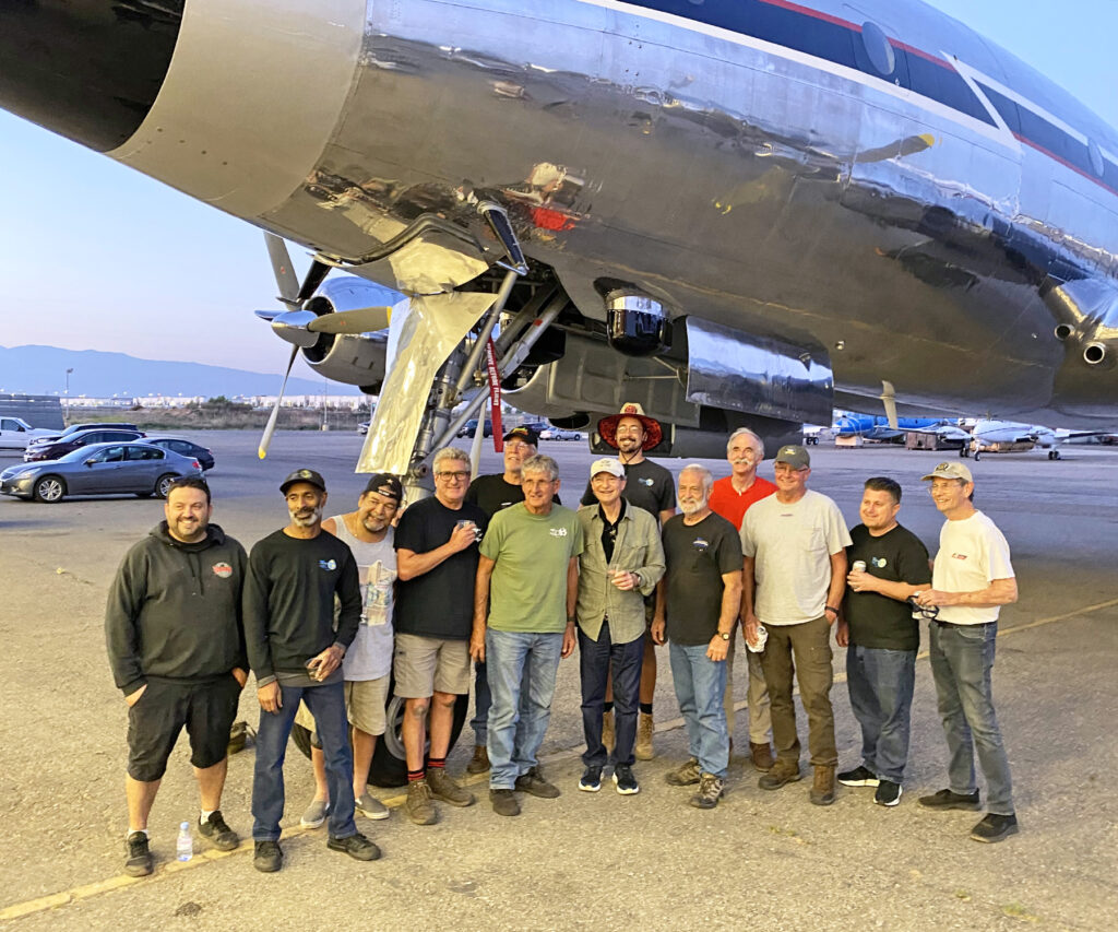 C-121A “Bataan” Airborne 44 Crew post landing