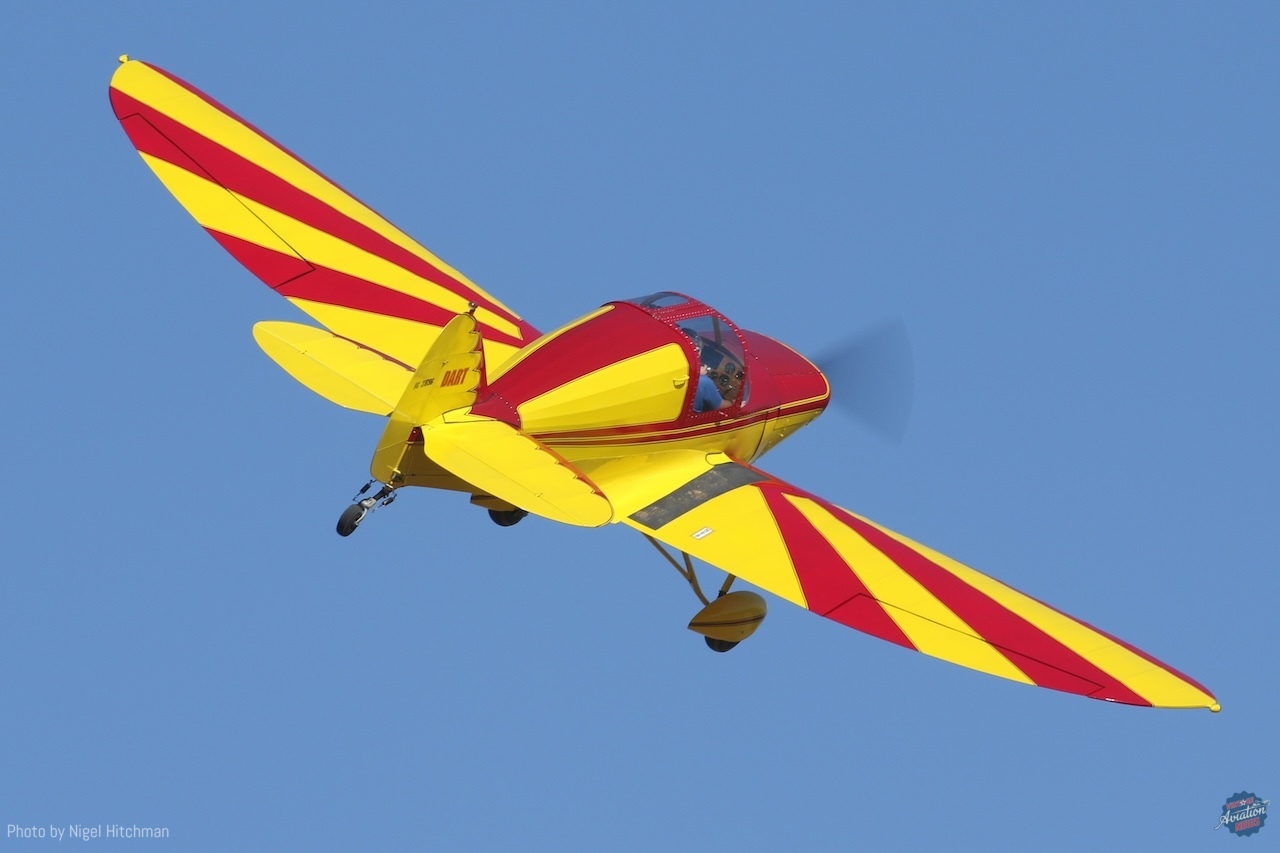 Ala Doble Fly-In 2025: Nigel Hitchman Captures a Spectacular Vintage Aviation Gathering 37 Culver Dart