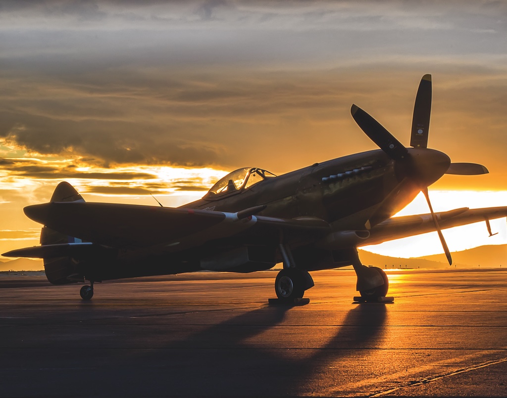 Commemorative Air Force SoCal Wing Celebrates 80 Years of Spitfire NH749 14 CurtisNobleCAFSpitfire 2