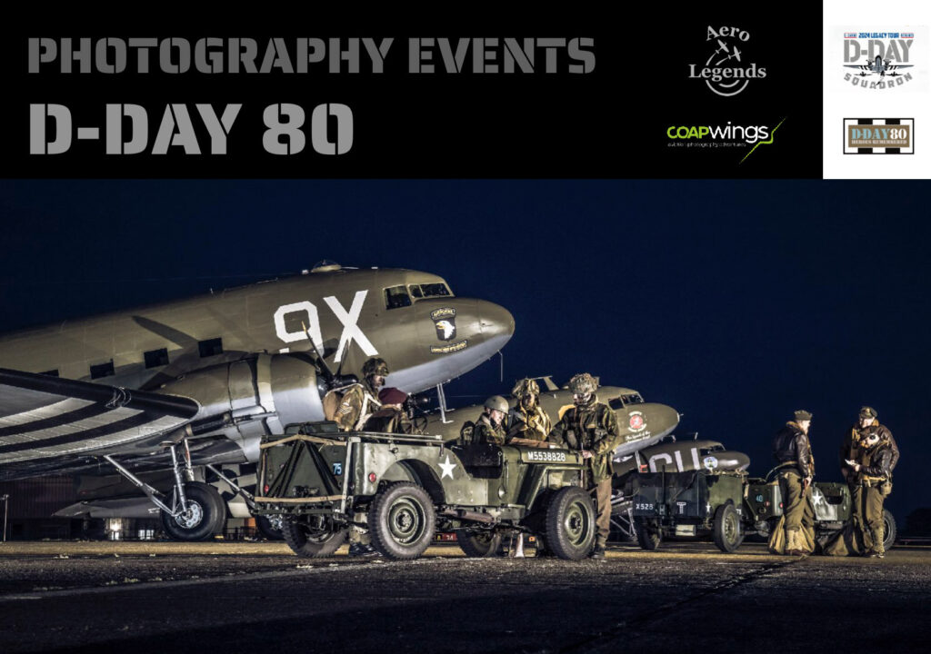 D-Day 80 Heroes Remembered Photography Events 10 In 2019 Steve Comber coordinated this fantastic photoshoot with reenactors and the airpanes of the D-Day Squadron
