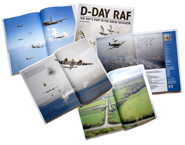 Aviation Artist Gary Eason on D-Day Anniversary Book 11 D-Day-RAF-bookazine-montage-FB