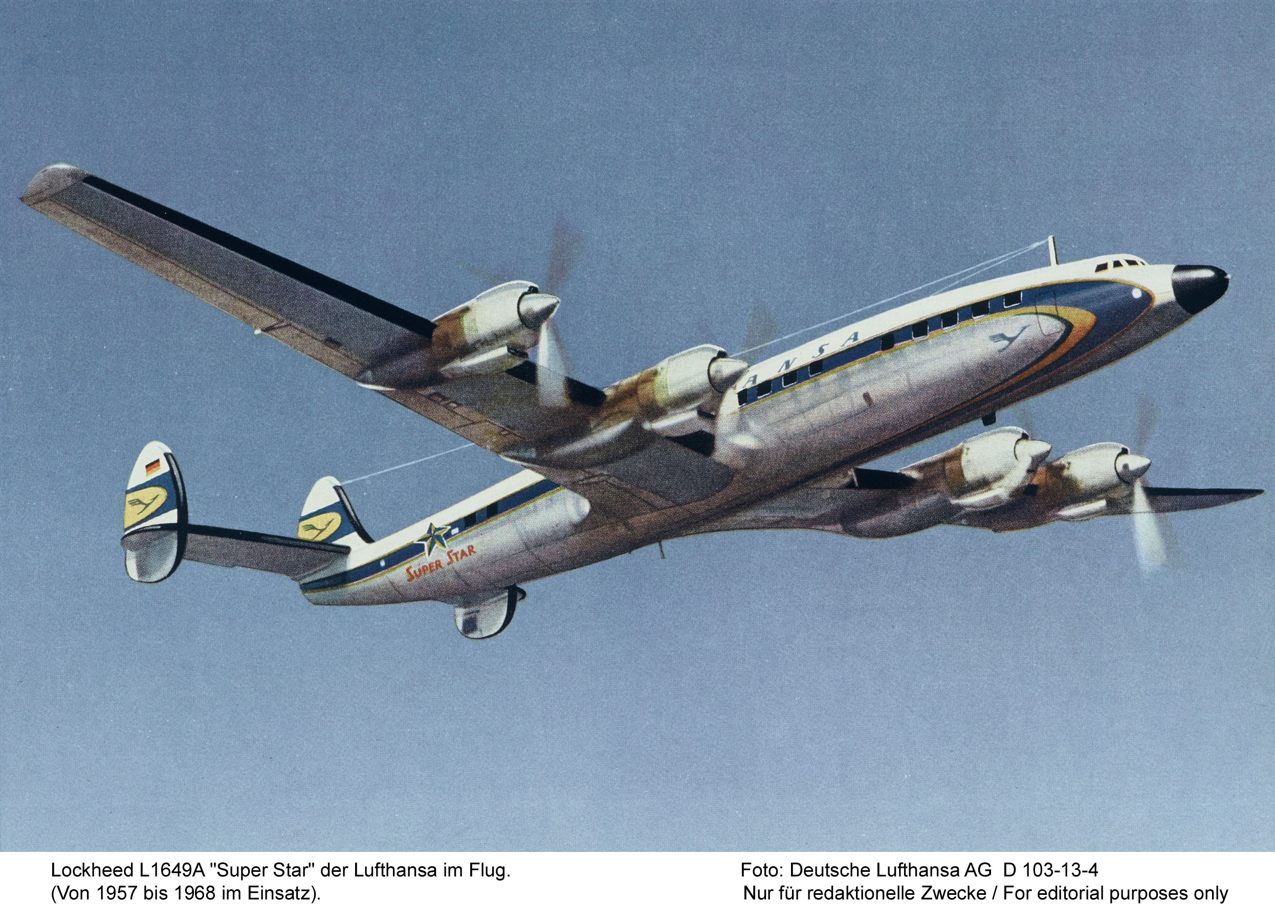 Today in Aviation History: First Flight of the Lockheed L-1649 Starliner 12 D103 13 4 P