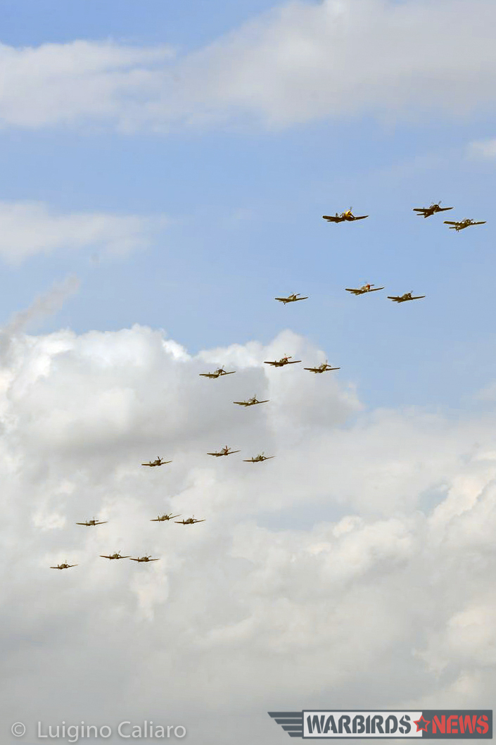 Flying Legends 2017 - Air Show Report 46 Another shot of the 'Balbo' concluding the show.(photo by Luigino Caliaro)