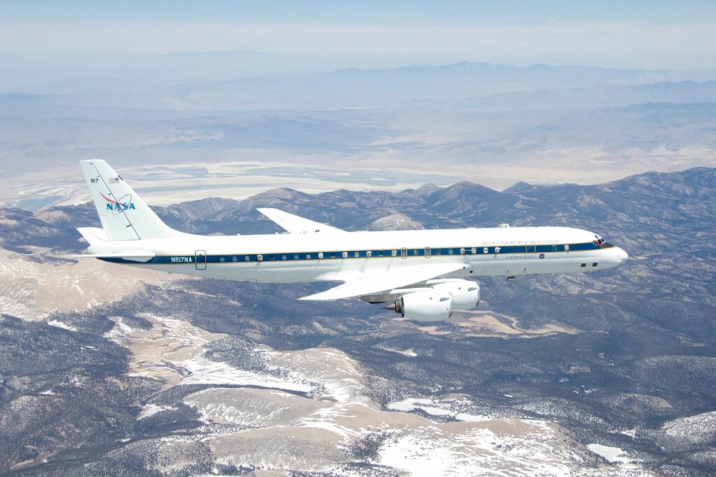 NASA Retires Its DC-8 14 DC 8 NASA817 Credit Lori Losey NASA