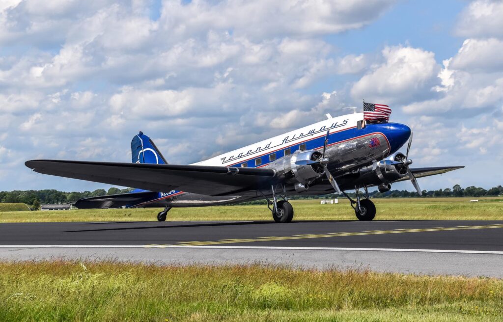 D-Day Squadron Returns to Germany to Celebrate the Berlin Airlift 75th Anniversary 13 DC3 LEGEND N 2564I Jagel 20190612 2