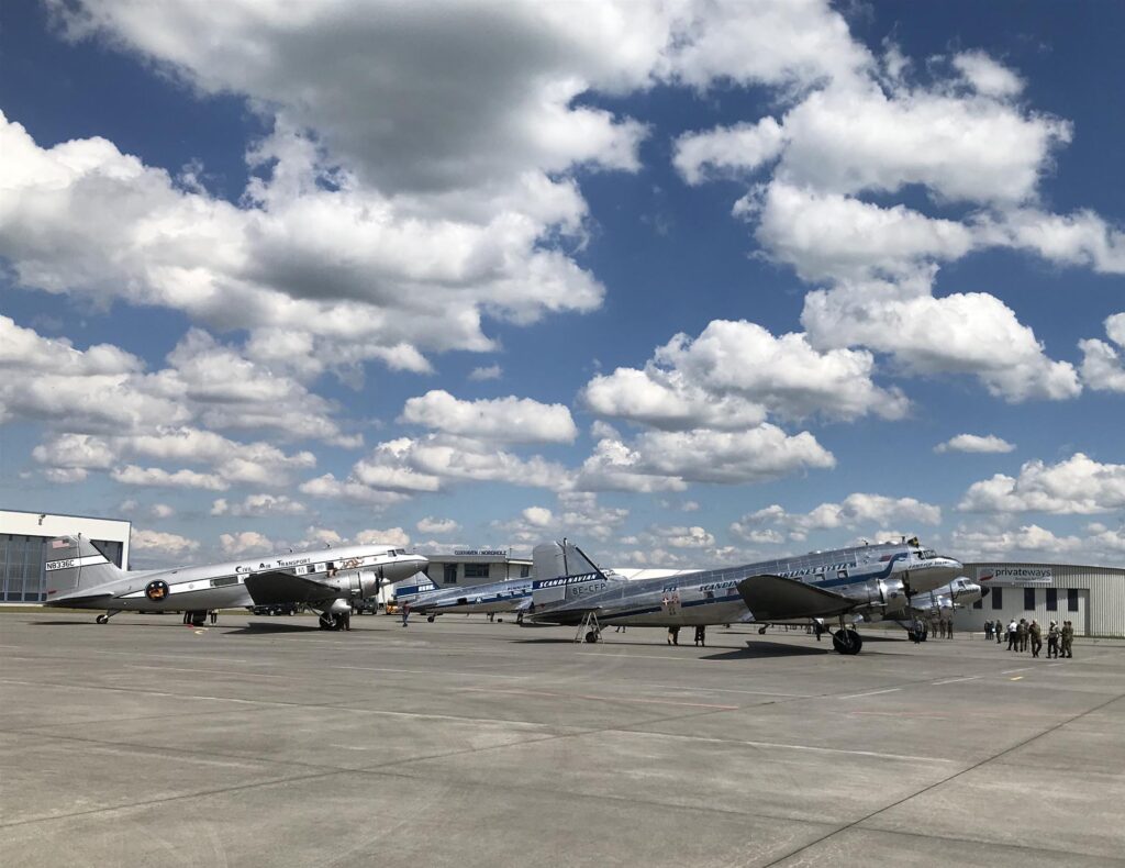 D-Day Squadron Returns to Germany to Celebrate the Berlin Airlift 75th Anniversary 17 DC3 Nordholz 20190613 2