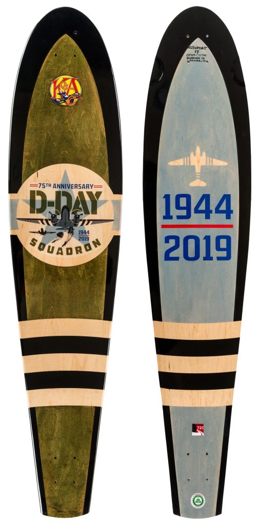 Kota Longboards to Support the D-Day Squadron 10 DDay75 N17 pair