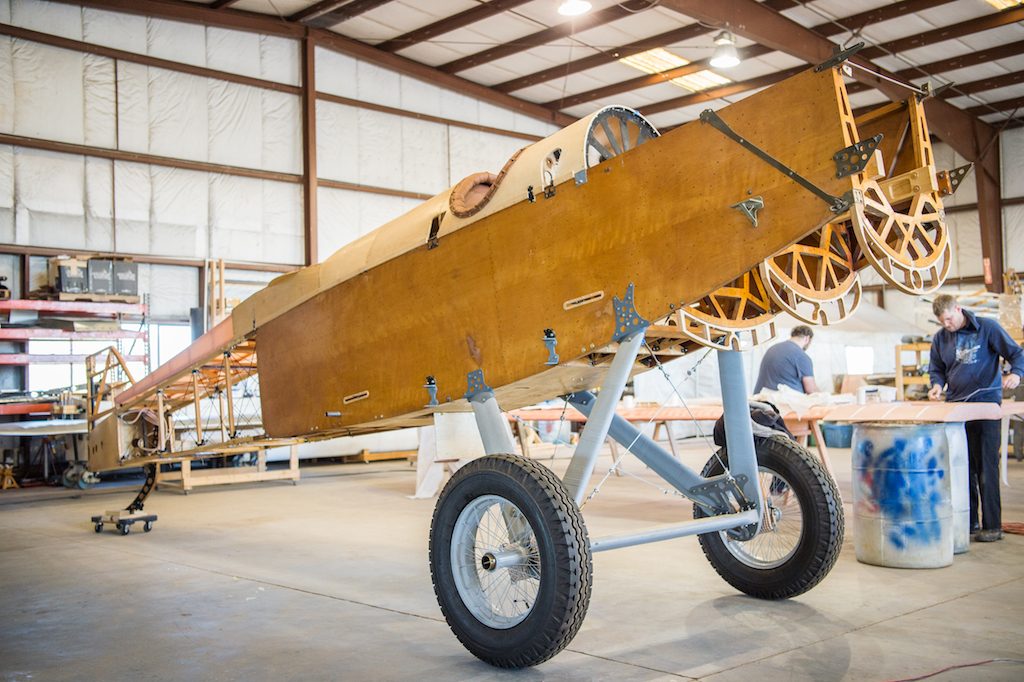 World War I Aviation Centennial at EAA AirVenture Oshkosh 2018 11 DH4 replica Feb 2018