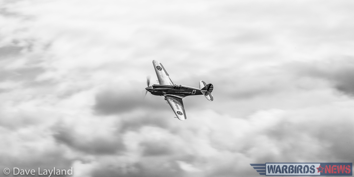 Duxford - Battle of Britain Air Show Report 28 The Fighter Collection's magical P-40C Warhawk. (photo by Dave Layland)