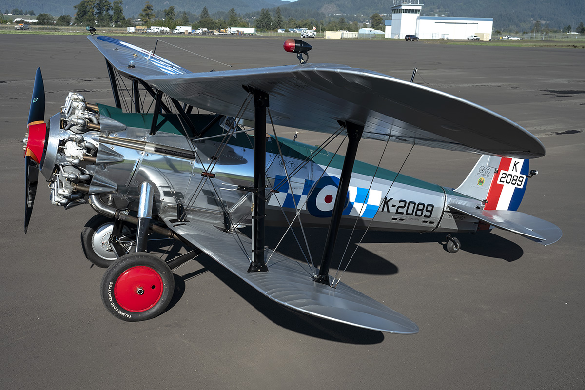 A Bristol Bulldog Biplane Fighter is Once Again in the Sky 10 DLeininger Bristol Bulldog at Tillamook Airport LR 1