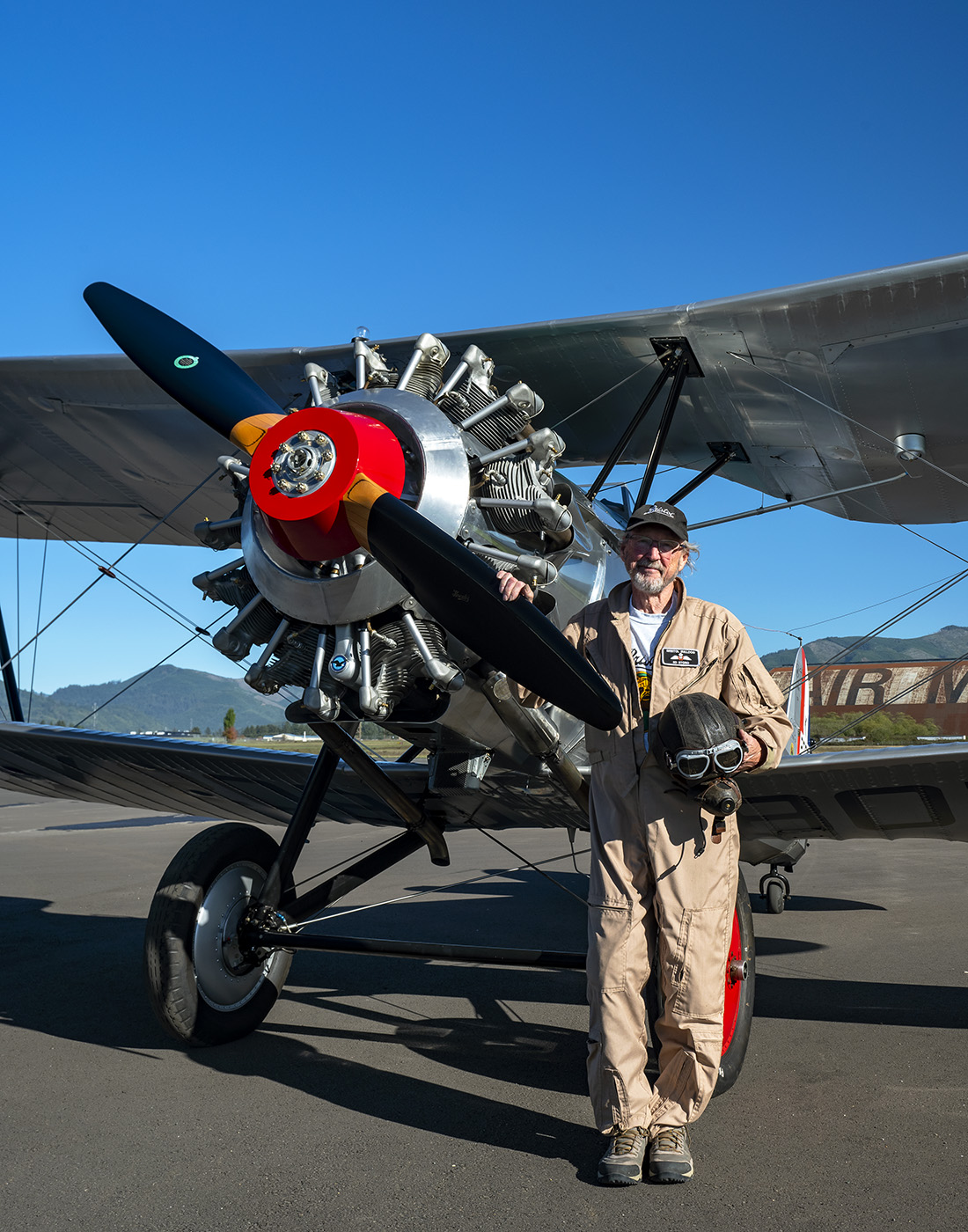 A Bristol Bulldog Biplane Fighter is Once Again in the Sky 11 DLeininger Ed Storos and His Bulldog 11 X 14 LR 1