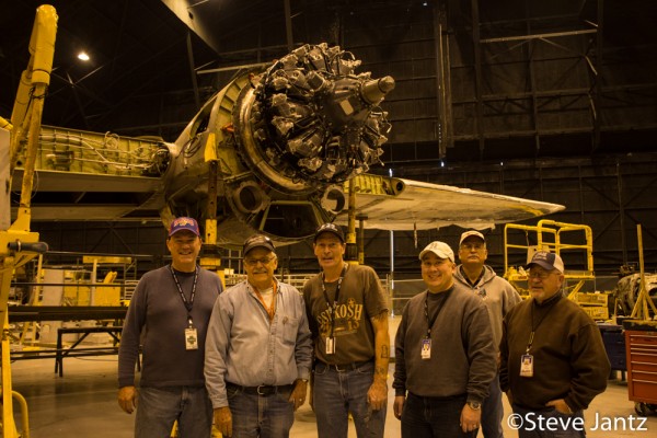Engine Number One Installed on B-29 "Doc" 13 DOCengine1-1