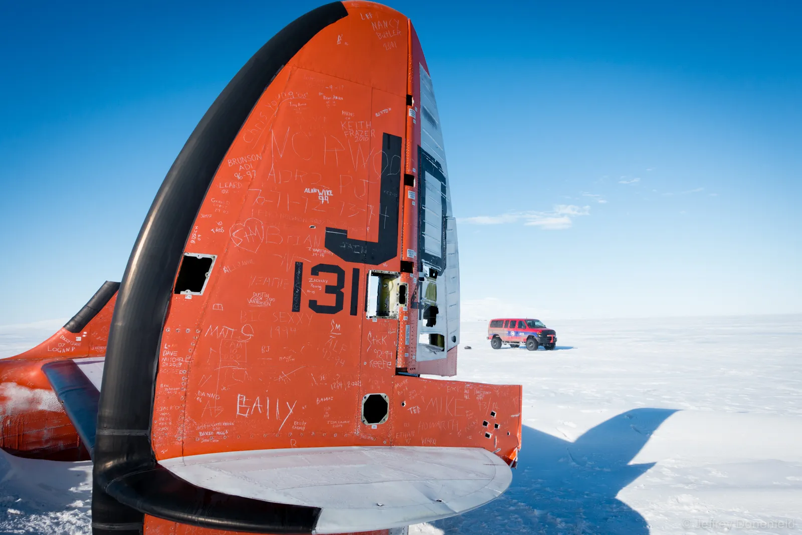 Frozen in Time: The Enduring Legacy of the C-121 Lockheed Constellation "Pegasus" Crash in Antarctica 14 DSC00845 2014 12 10 Downed Pegasus Donenfeld 1600 WM