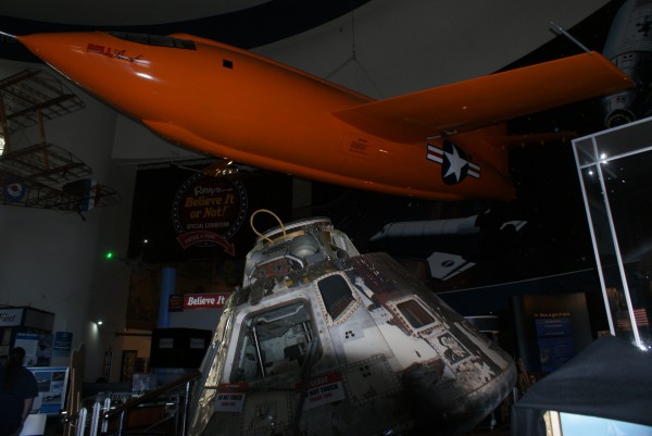 San Diego Air & Space Museum's BELL X-1 Replica Goes Up! 10 SONY DSC