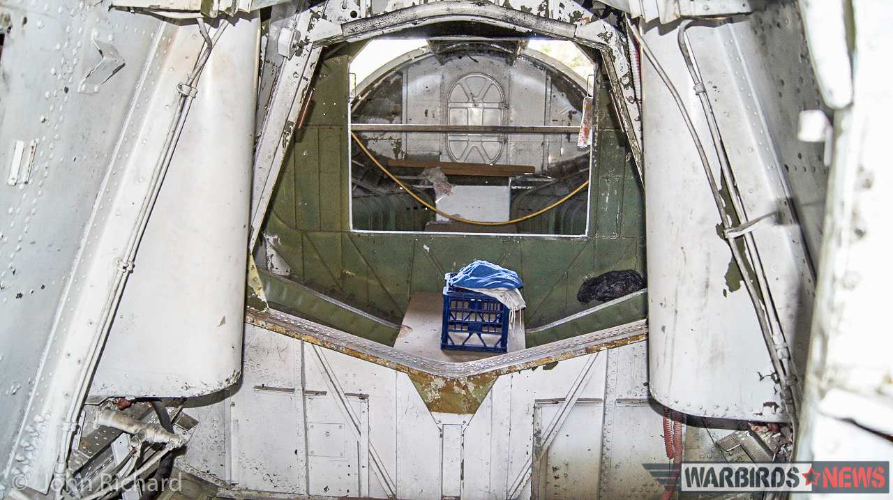 Rathmines Catalina Restoration Update - June, 2017 16 An interior view, looking towards the rear. (photo by John Richard)