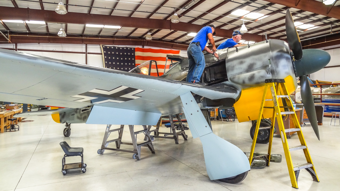 FW-190 First Flight At GossHawk Unlimited!!! 71 DSC05063