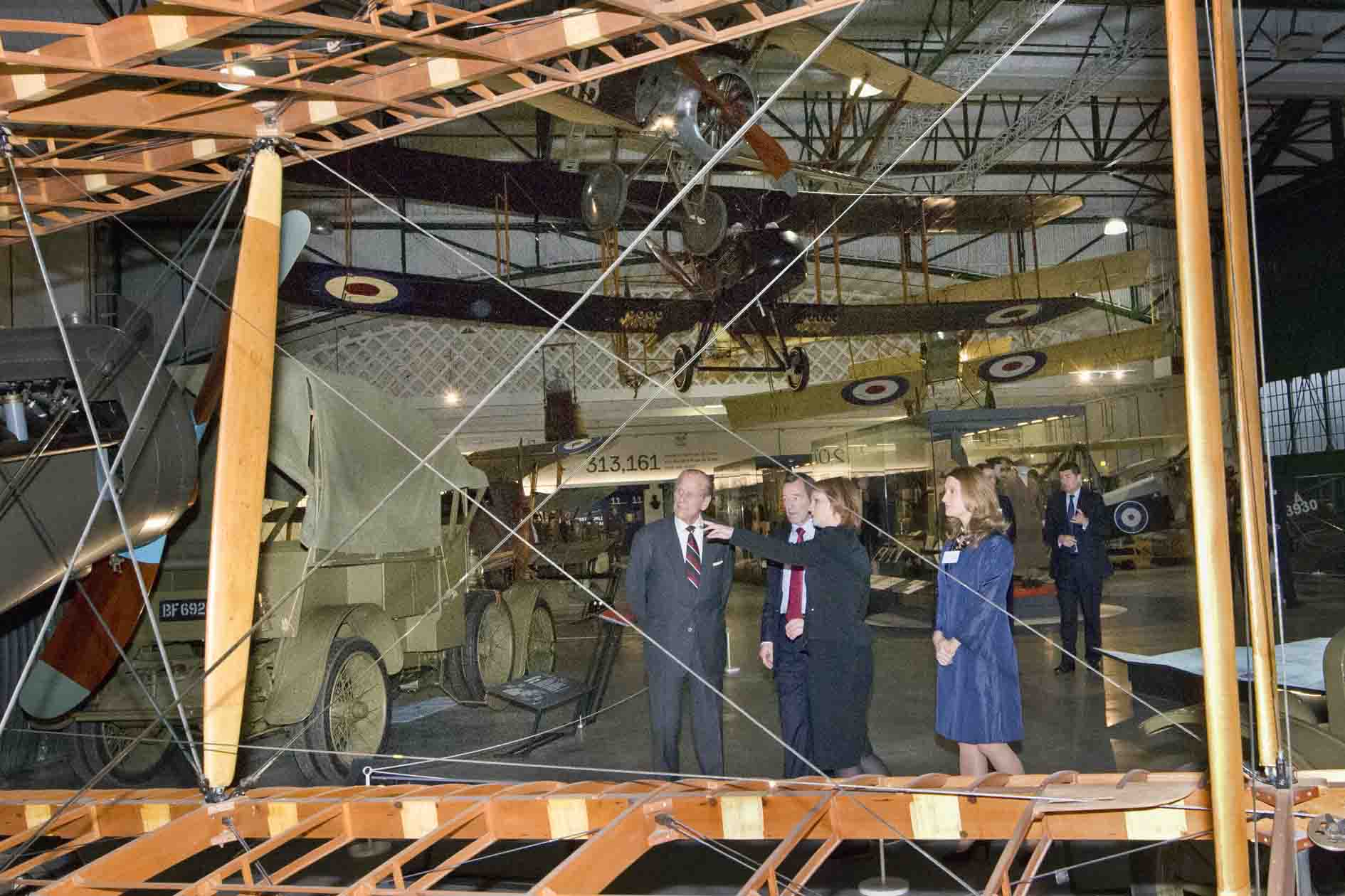 Prince Philip Opens New First World War Exhibition at the Royal Air Force Museum in London 11 '©Trustees of the Royal Air Force Museum’