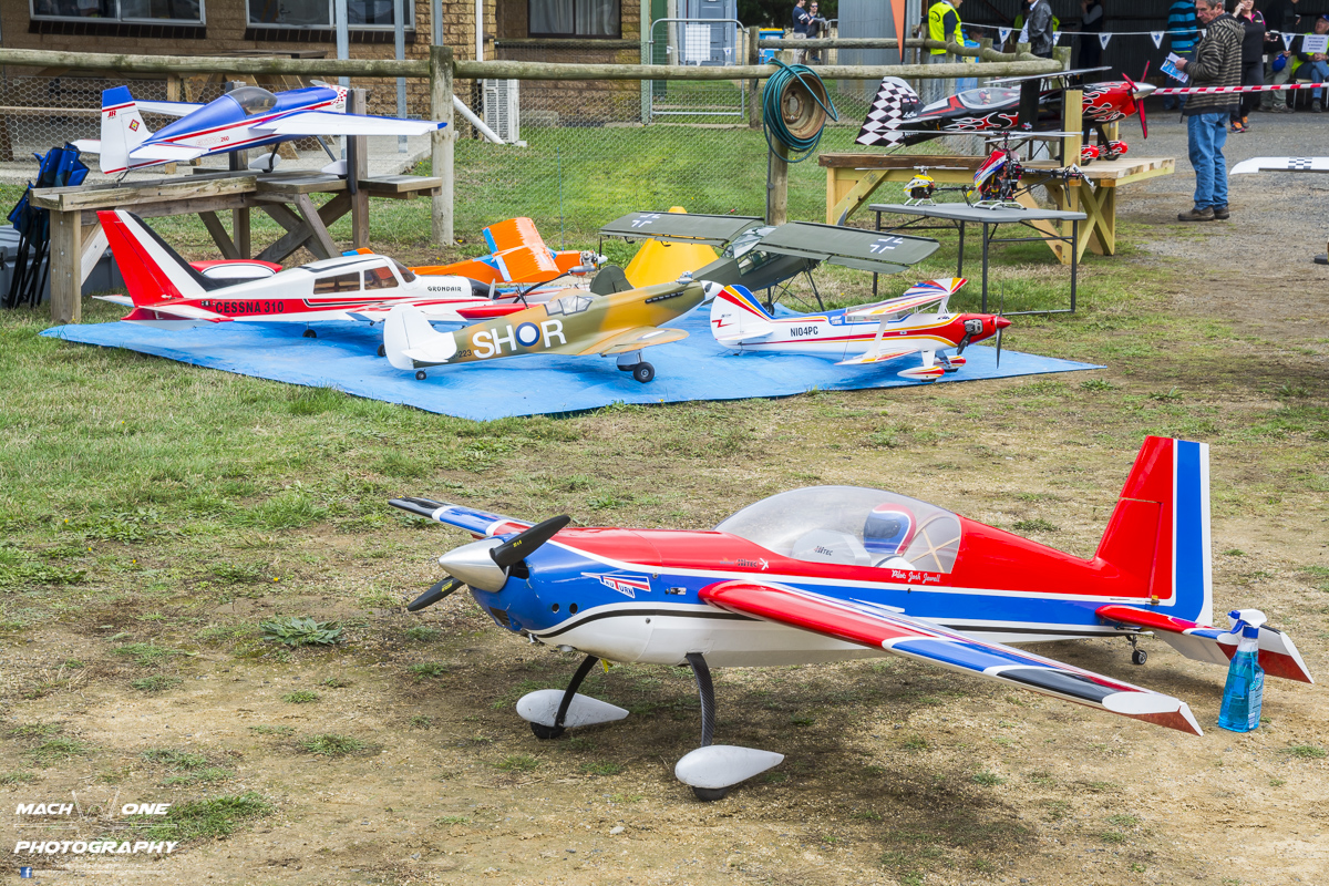 Kyneton Airshow – Spread Your Wings 13 Several of the RC models on display.