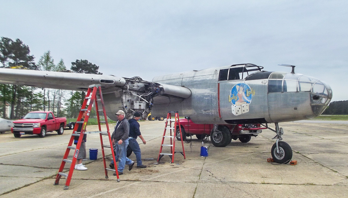 Reevers Warbirds's B-25 "Lucky Lady" Update 11 DSCF2023