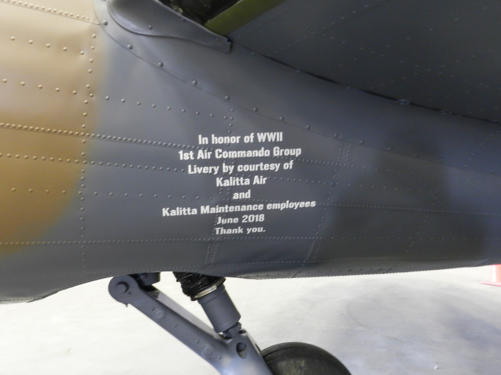 Yankee Air Museum’s C-47 Honors the 1st Air Commando Group 14 DSCN0898