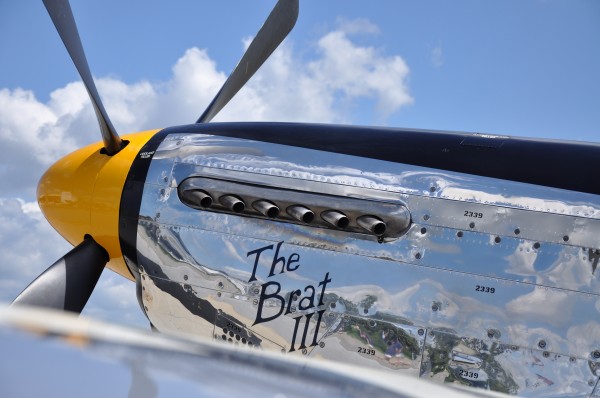 NWOC 2014 Attendees To Tour Cavanaugh Flight Museum 10 The Brat III last summer at Peachtree Dekalb airport in Atlanta. ( Image credit Moreno Aguiari)
