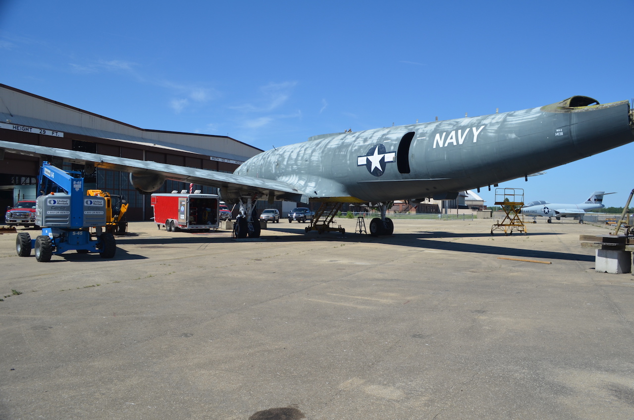 EC-121 “Warning Star” Moving to the Yankee Air Museum 11 DSC_0388