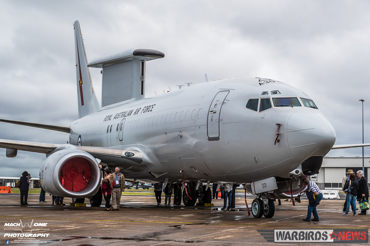 Australia’s Centenary Squadrons – A Celebration of 100 Years Defending The Country 26 A Boeing E-7A Wedgetail operated by 2 Squadron. (Photo by Matt Savage/Mach One Photography)