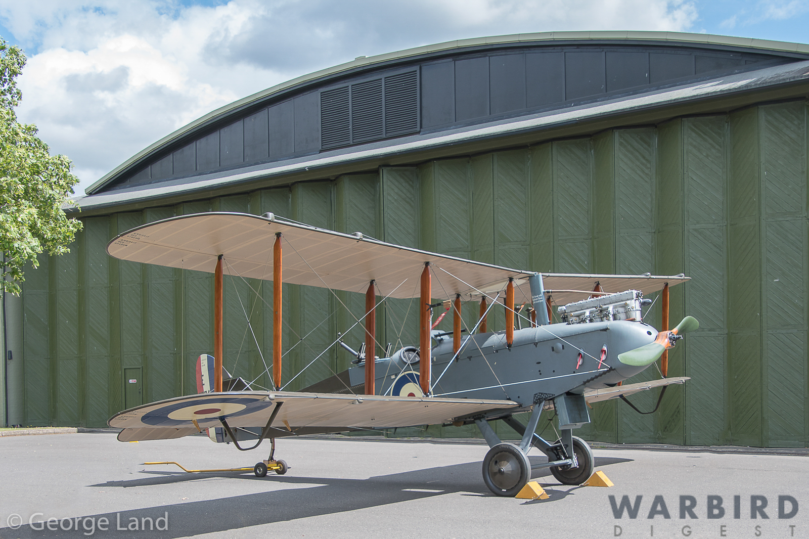 First Post-Restoration Flight for Ultra-Rare Airco DH.9 WWI Bomber 25 De Havilland Airco DH.9 E8894 WW1 Daylight Bomber G CDLI D05 1013