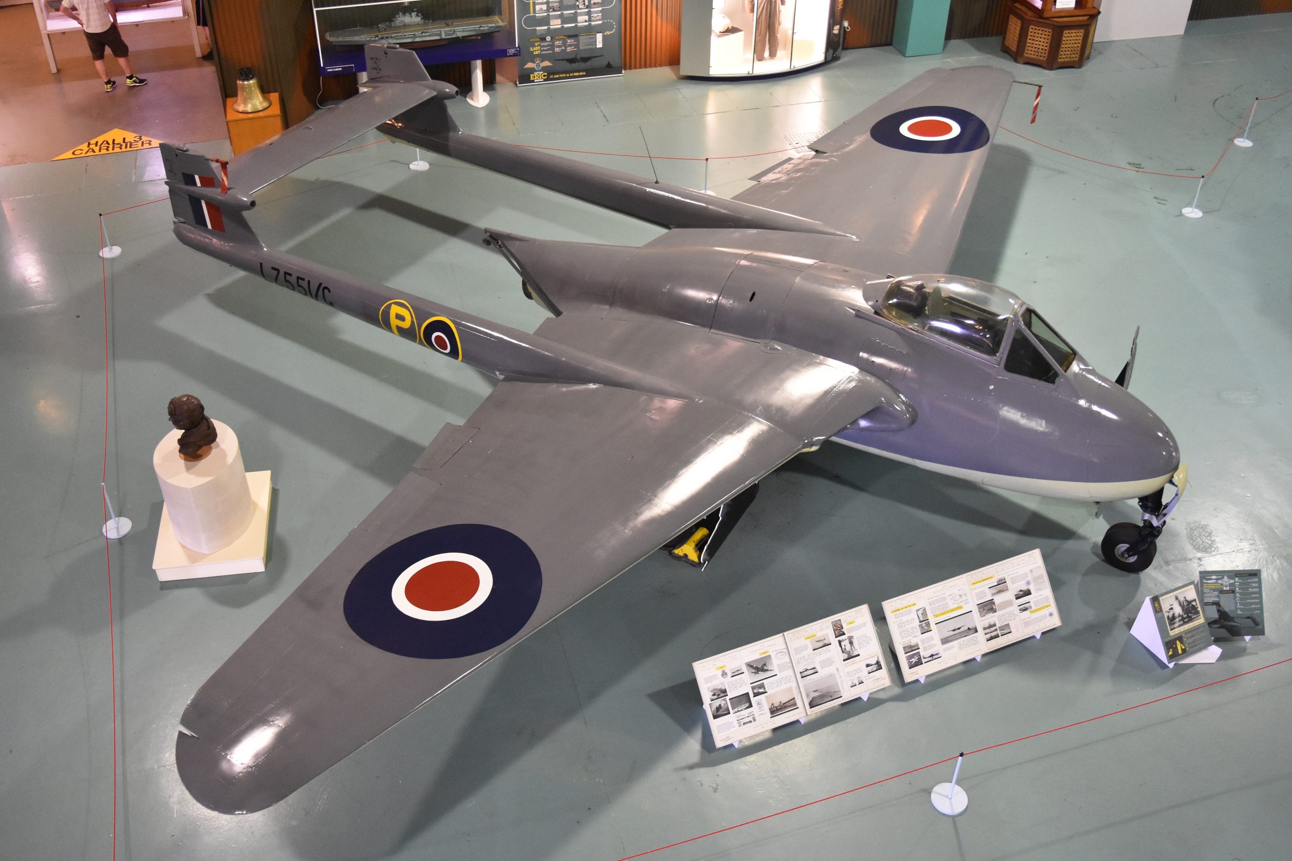 Today in Aviation History: First Flight of the de Havilland Vampire 14 De Havilland DH100 Sea Vampire I ‘LZ551 G 49927967562 scaled 1