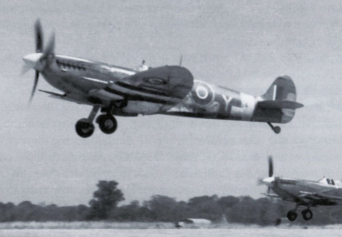 The First Flight of the Roseland Spitfire 11 DearRosey19