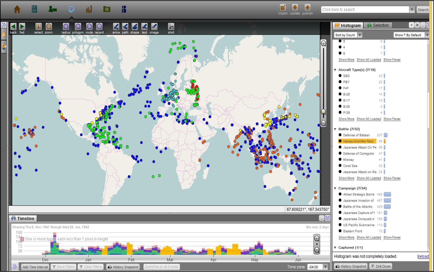 CAF Dixie Wing Features Unique Veteran Locating Service at WWII Heritage Days 10 December 1941 through May 1942 with the Doolittle Raid events hi-lited