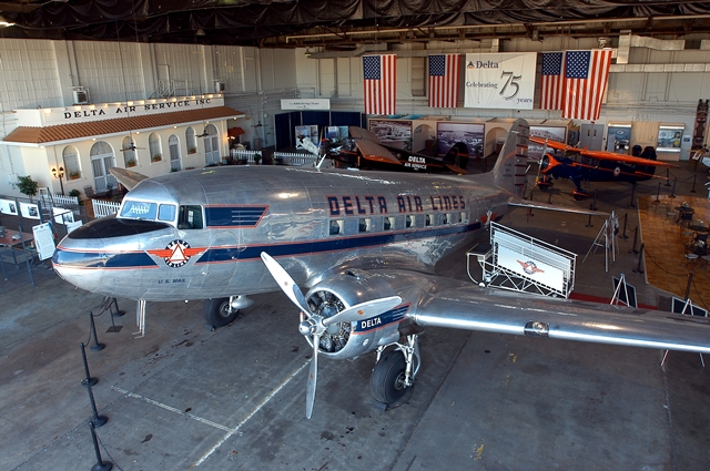 Delta Flight Museum Resumes DC-3 Tours 15 Delta DC 3 Ship 41
