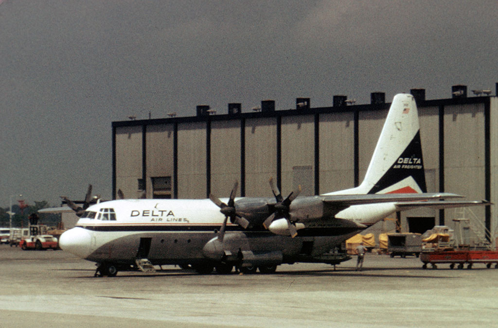 The Story of Delta’s Hercules Aircraft 14 At the time Delta needed an ability to transport cargo and bulk loads around its network, both on behalf of commercial operations as well as part of its own maintenance needs.