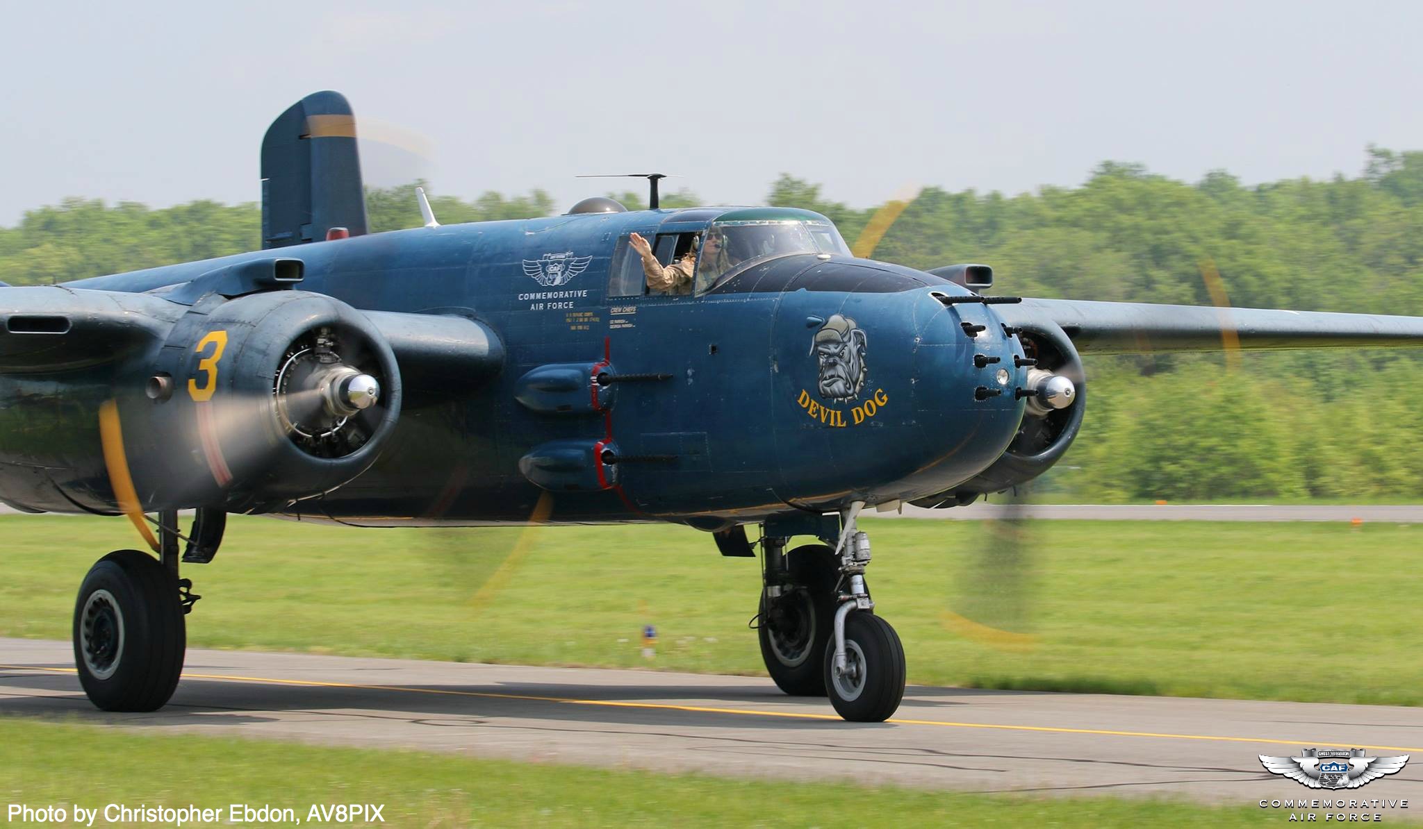 Warbirds will be Roaring over Tomball, Texas 11 devil-dog-chris_wm