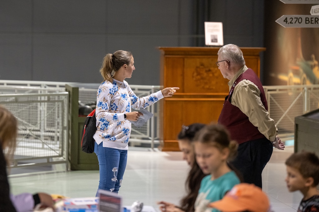 EAA Aviation Museum Reaccredited by American Alliance of Museums 11 Docent and Parent Space Day 2023 by Connor Madison EAA Museum